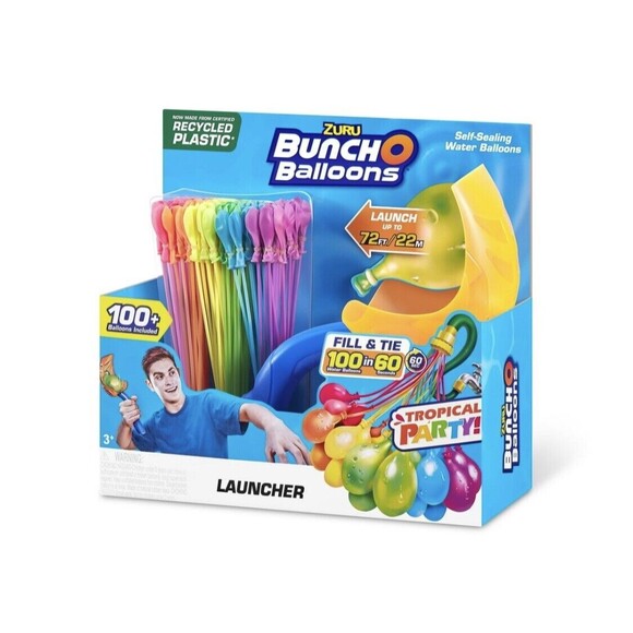 Bunch O Balloons Tropical Party Rapid-Filling Self-Sealing Water Balloon… - Picture 3 of 6